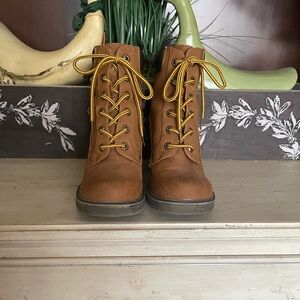 Dirty Laundry Feminine Construction Booties